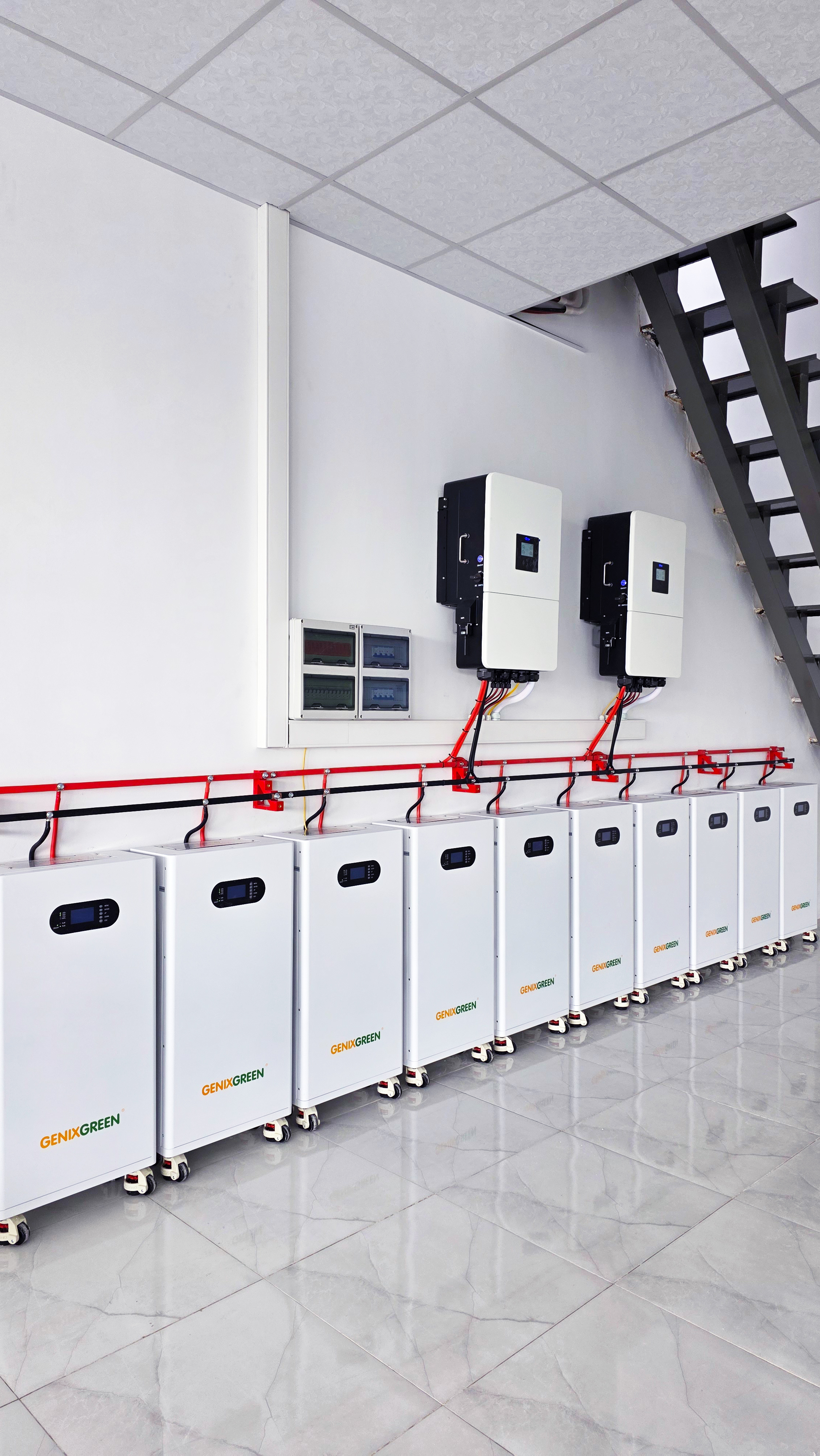 Installing 44.2 hybrid system for Bawan-warehouses-Kalar 2