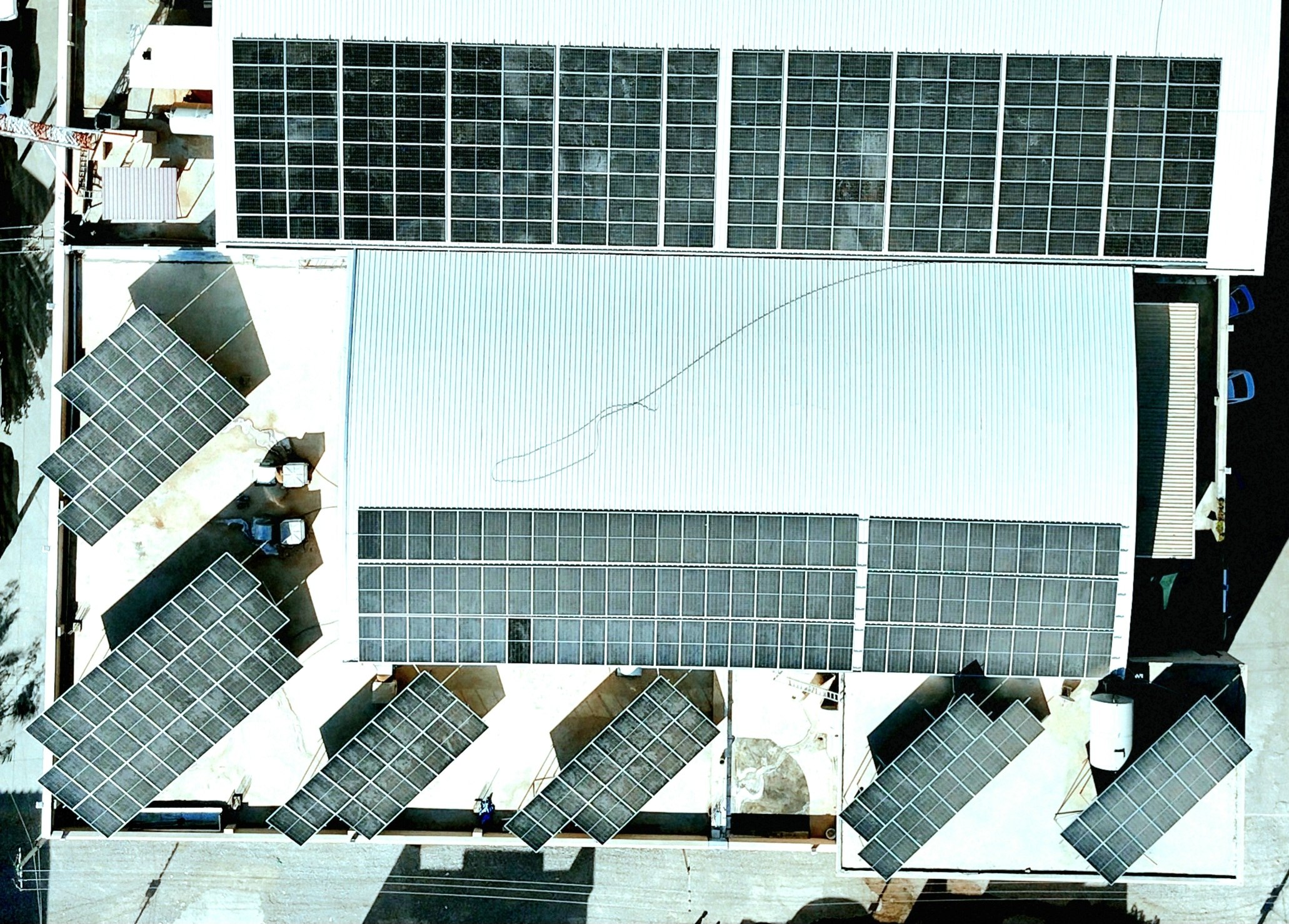 Installing 274Kw on grid system for kareza sport center in kalar  3
