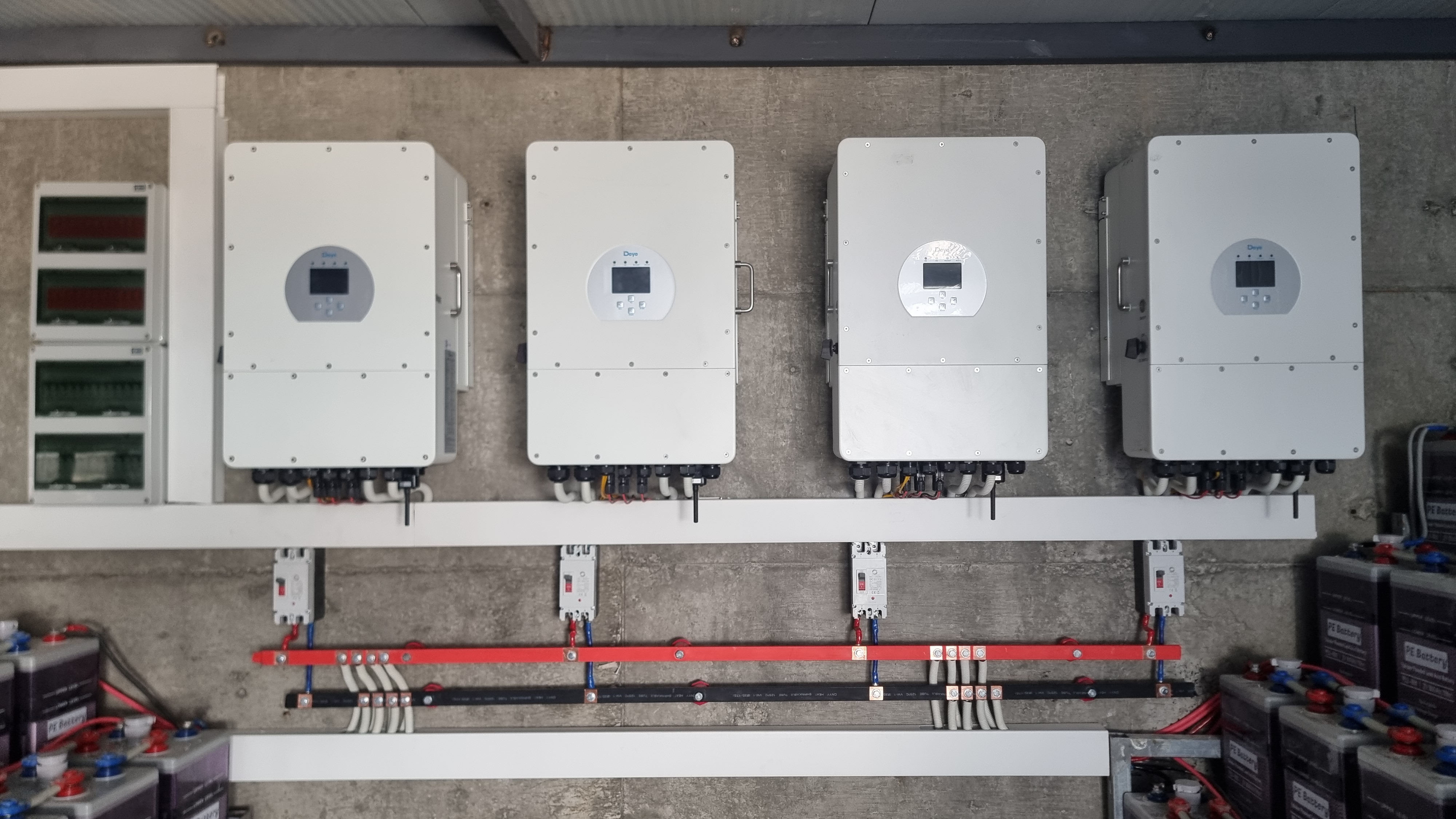 Installing 62.6 hybrid system for Aqari building in Sulaymaniyah  4